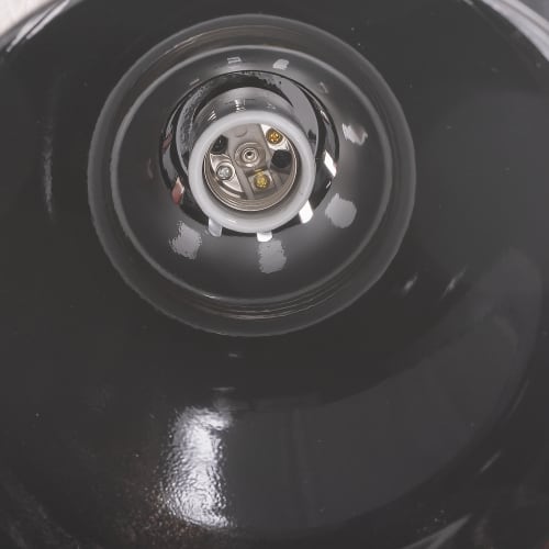 Hatco DL-500-RTL 71 7/8" Track Mount Heat Lamp w/ Retractable Cord - Lower Switch, Bold Black, 120v