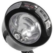 Hatco DL-500-RTL 71 7/8" Track Mount Heat Lamp w/ Retractable Cord - Lower Switch, Bold Black, 120v