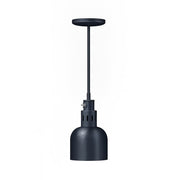 Hatco DL-700-RL 69 1/2" Ceiling Mount Heat Lamp w/ Retractable Cord - Lower Switch, Bold Black, 120v