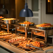 Hatco DL-750-RL 69 1/2" Ceiling Mount Heat Lamp w/ Retractable Cord - Lower Switch, Bold Black, 120v