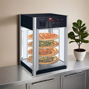Hatco FDWD-1 19 3/10 9" Rotating Heated Pizza Merchandiser w/ 4 Levels, 120v