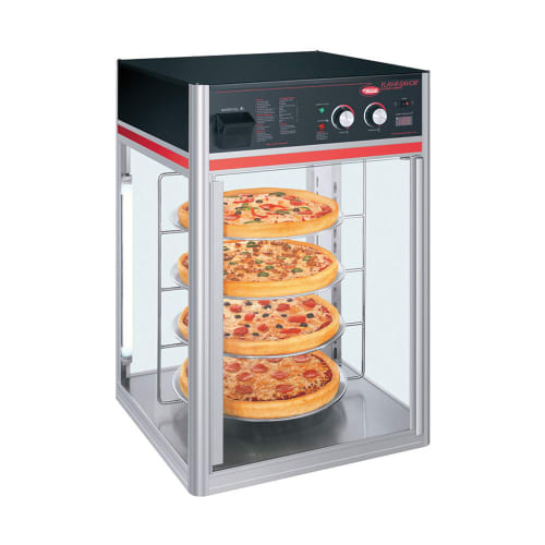 Hatco FSDT-1 22.42" Countertop Holding & Display Case w/ Rotating Rack - (1) Door, 120v