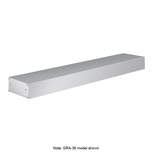 Hatco GRA-24 24" Standard Watts Infrared Strip Warmer - Single Rod, (1) Built In Toggle Control, Conduit, 120v