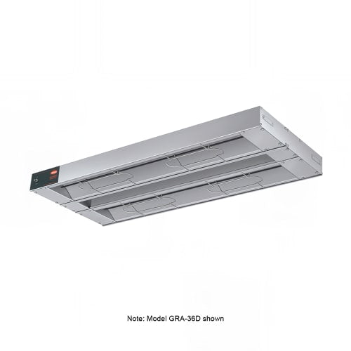 Hatco GRA-30D6 30" Standard Watts Infrared Strip Warmer - Double Rod, (1) Built In Toggle Control, 208v/1ph