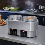 Hatco RHW-2 (2) 11 qt Countertop Soup Warmer w/ Thermostatic Controls, 208-240v/1ph