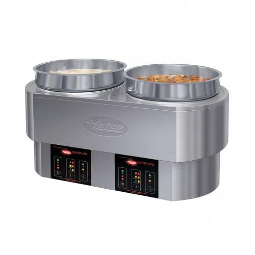 Hatco RHW-2 (2) 11 qt Countertop Soup Warmer w/ Thermostatic Controls, 208-240v/1ph