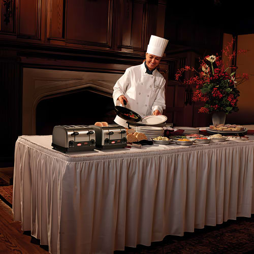 Hatco TPT-120-QS Slot Toaster w/ 4 Slice Capacity & 1 1/4"W Product Opening - 120v