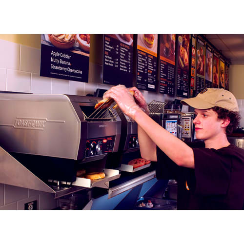 Hatco TQ-800H-208-QS Conveyor Toaster - 840 Slices/hr w/ 3" Product Opening, 208v/1ph