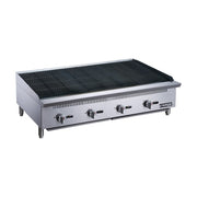 Dukers DCCB48 48" Gas Charbroiler w/ Cast Iron Grates - Convertible