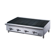 Dukers DCRB48 48" Gas Charbroiler w/ Cast Iron Grates - Convertible