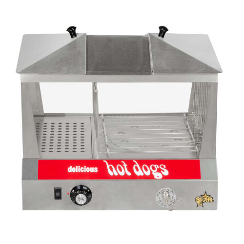 Star 35SSC Hot Dog Steamer w/ 130 Frank & 40 Bun Capacity, 120v