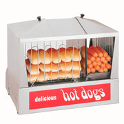 Star 35SSC Hot Dog Steamer w/ 130 Frank & 40 Bun Capacity, 120v