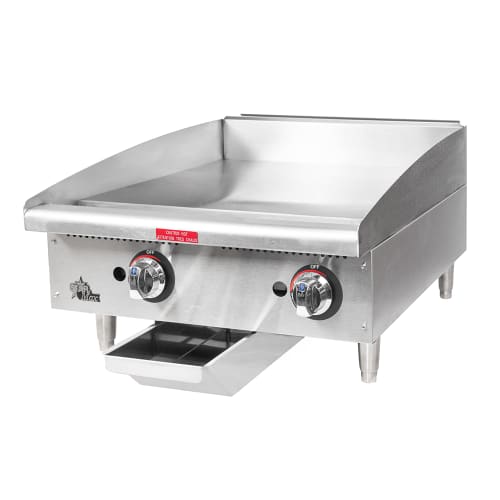 Star 624MF 24" Gas Griddle w/ Manual Controls - 1" Steel Plate, Convertible