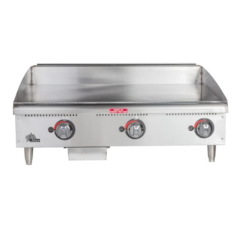 Star 636MF 36" Gas Griddle w/ Manual Controls - 1" Steel Plate, Convertible