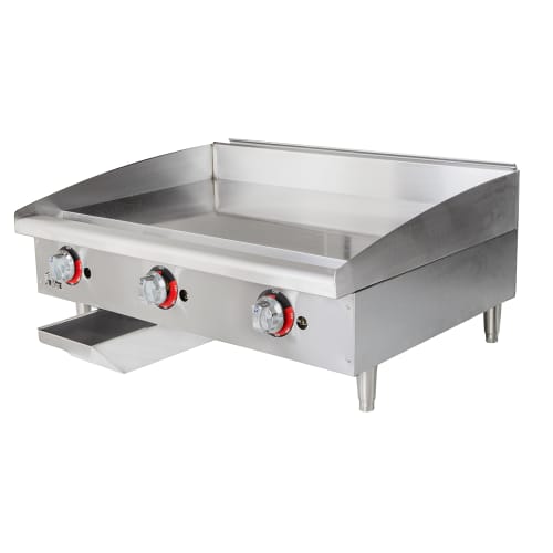 Star 636TF 36" Gas Griddle w/ Thermostatic Controls - 1" Steel Plate, Convertible