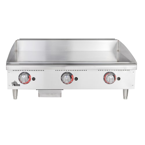 Star 636TF 36" Gas Griddle w/ Thermostatic Controls - 1" Steel Plate, Convertible