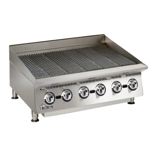Star 8036CBB 36" Ultra-Max® Gas Charbroiler w/ Cast Iron Grates - Liquid Propane