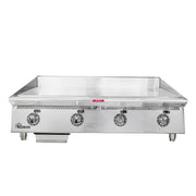 Star 848TA 48" Gas Griddle w/ Thermostatic Controls - 1" Steel Plate, Natural Gas