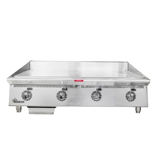 Star 848TA 48" Gas Griddle w/ Thermostatic Controls - 1" Steel Plate, Natural Gas