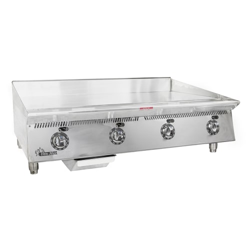 Star 848TA 48" Gas Griddle w/ Thermostatic Controls - 1" Steel Plate, Natural Gas