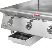Star 848TA 48" Gas Griddle w/ Thermostatic Controls - 1" Steel Plate, Natural Gas
