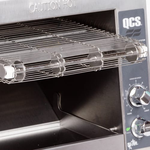 Star QCS1-350 Conveyor Toaster - 350 Slices/hr w/ 1 1/2" Product Opening, 120v