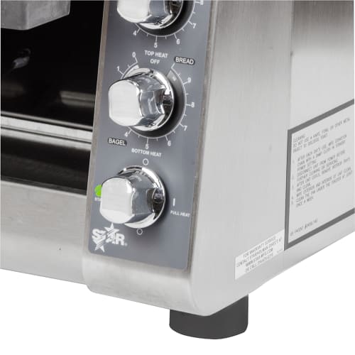 Star QCS2-800 Conveyor Toaster - 800 Slices/hr w/ 1 1/2" Product Opening, 208v/1ph
