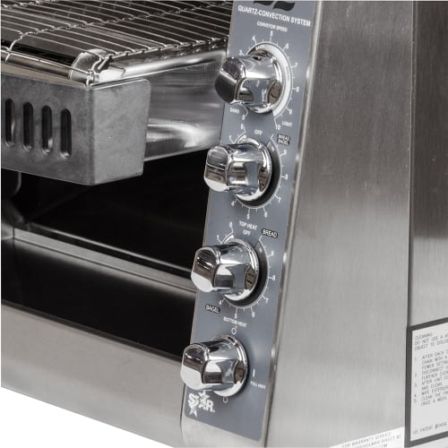 Star QCS3-1000 Conveyor Toaster - 1000 Slices/hr w/ 1 1/2" Product Opening, 208v/1ph