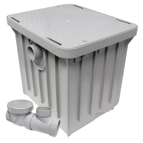 Canplas 3910A02 38 lbs Endura Grease Interceptor - 10 GPM, 2" Connection