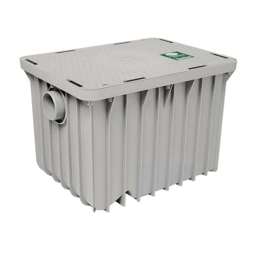 Canplas 3910PA15 Endura Plaster Trap w/ Removable Outlet Filter, 14 3/5 x 17 1/2 x 16 3/10