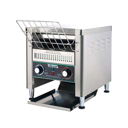 Winco ECT-700 Conveyor Toaster - 700 Slices/hr w/ 2 1/2" Product Opening, 208/240v