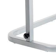 Winco EHL-2C 2 Bulb Heat Lamp w/ Adjustable Arm - Stainless Steel, 120v