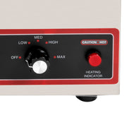 Winco FW-S500 Countertop Food Warmer - Wet w/ (1) Full Size Pan Wells, 120v