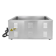 Winco FW-S600 Countertop Food Warmer - Wet w/ (1) Full Size Pan Wells, 120v