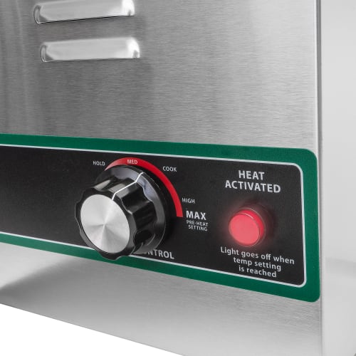 Winco FW-S600 Countertop Food Warmer - Wet w/ (1) Full Size Pan Wells, 120v