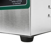 Winco FW-S600 Countertop Food Warmer - Wet w/ (1) Full Size Pan Wells, 120v