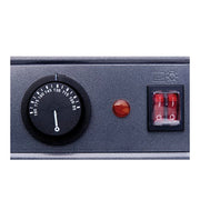 Winco HDM-13 13 1/2" Self Service Countertop Heated Display Case - (3) Shelves, 120v