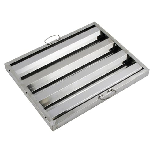 Winco HFS-1620 Hood Baffle Filter - 16" x 20", Stainless