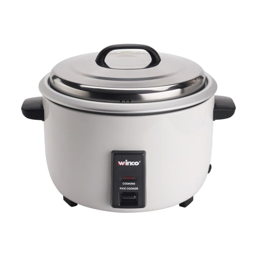 Winco RC-P301 30 Cup Electric Rice Cooker/Warmer, 120v