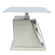 Winco SCAL-9130 130 lb Receiving Scale, 9" Dial, Large Steel Platform