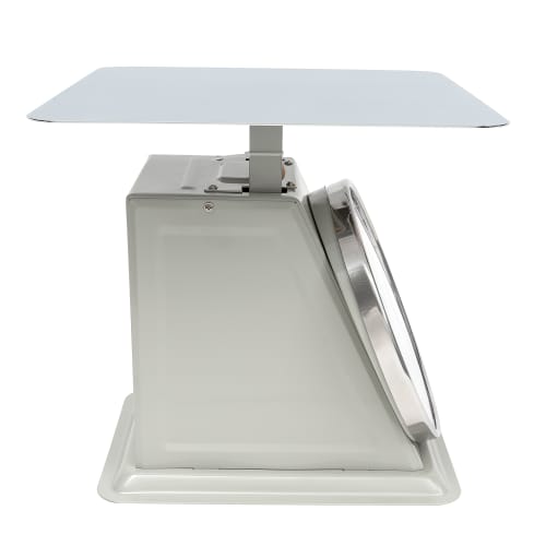 Winco SCAL-9130 130 lb Receiving Scale, 9" Dial, Large Steel Platform