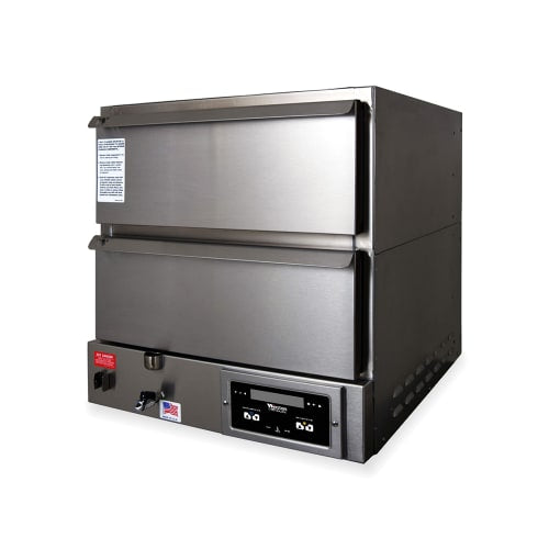 Winston HBB5D2 24 1/10"W Freestanding Warming Drawer w/ (2) 23" Compartment, 120v