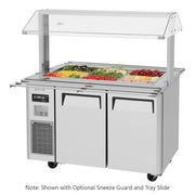 Turbo Air JBT-48-N 40 1/8" J Series Cold Food Bar - (9) Pan Capacity, Floor Model, Stainless Steel