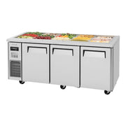 Turbo Air JBT-72-N 66 1/8" J Series Cold Food Bar - (15) Pan Capacity, Floor Model, Stainless Steel