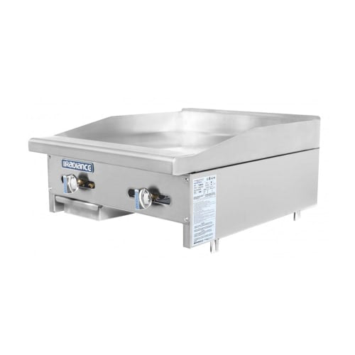 Turbo Air TAMG-24 24" Gas Griddle w/ Manual Controls - 3/4" Steel Plate, Convertible