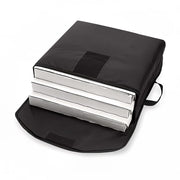 CookTek STDVV001 VaporVent™ Pizza Delivery Bag - 18 1/2" x 18 1/2" x 7", Nylon, Black