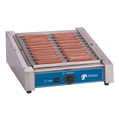 Antunes HDC-20 20 Hot Dog Roller Grill w/ Thermostatic Controls- Slanted Top, 120v