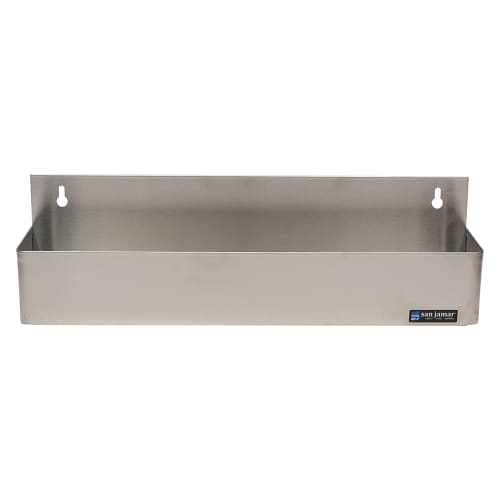 San Jamar B5522 Gourmet Speed Rack, Holds 5 Quart/Liter Bottles, Single, SS