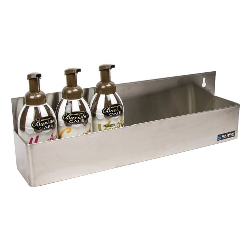 San Jamar B5522 Gourmet Speed Rack, Holds 5 Quart/Liter Bottles, Single, SS