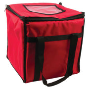 San Jamar FC1212-RD Food Delivery Bag - 12" x 12" x 12", Nylon, Red